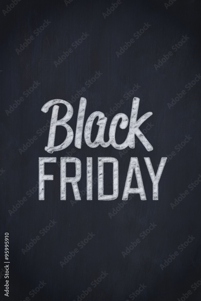 A Black friday advert A Black friday advert