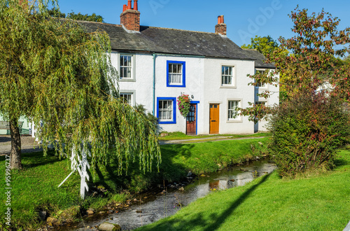 Caldbeck village in Cumbria, England photo