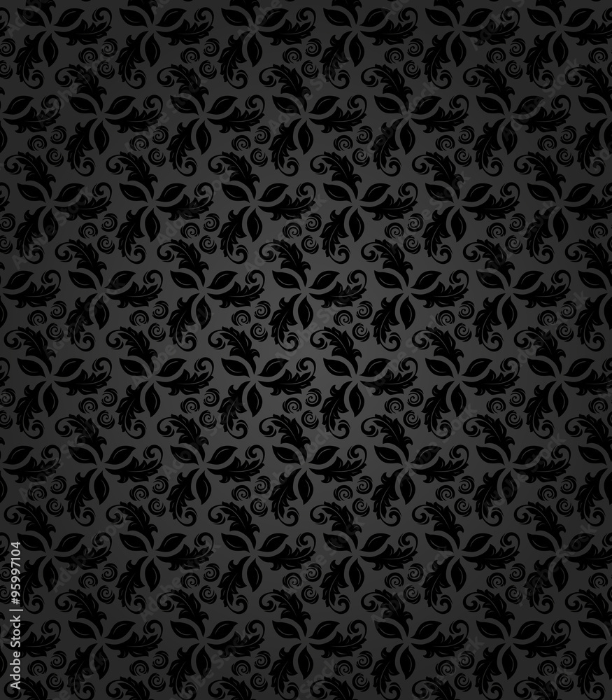 Floral Fine Seamless  Pattern