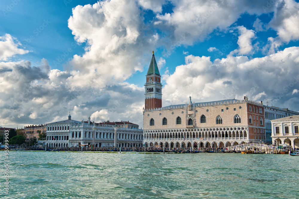 Doges Palace and St Marks Campanile