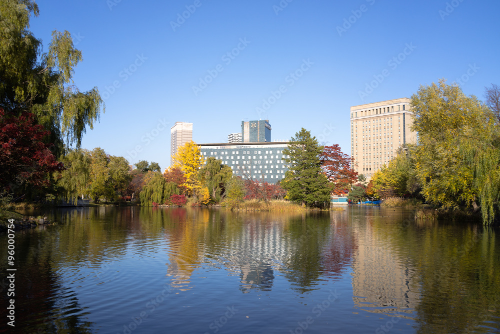 秋の中島公園 1