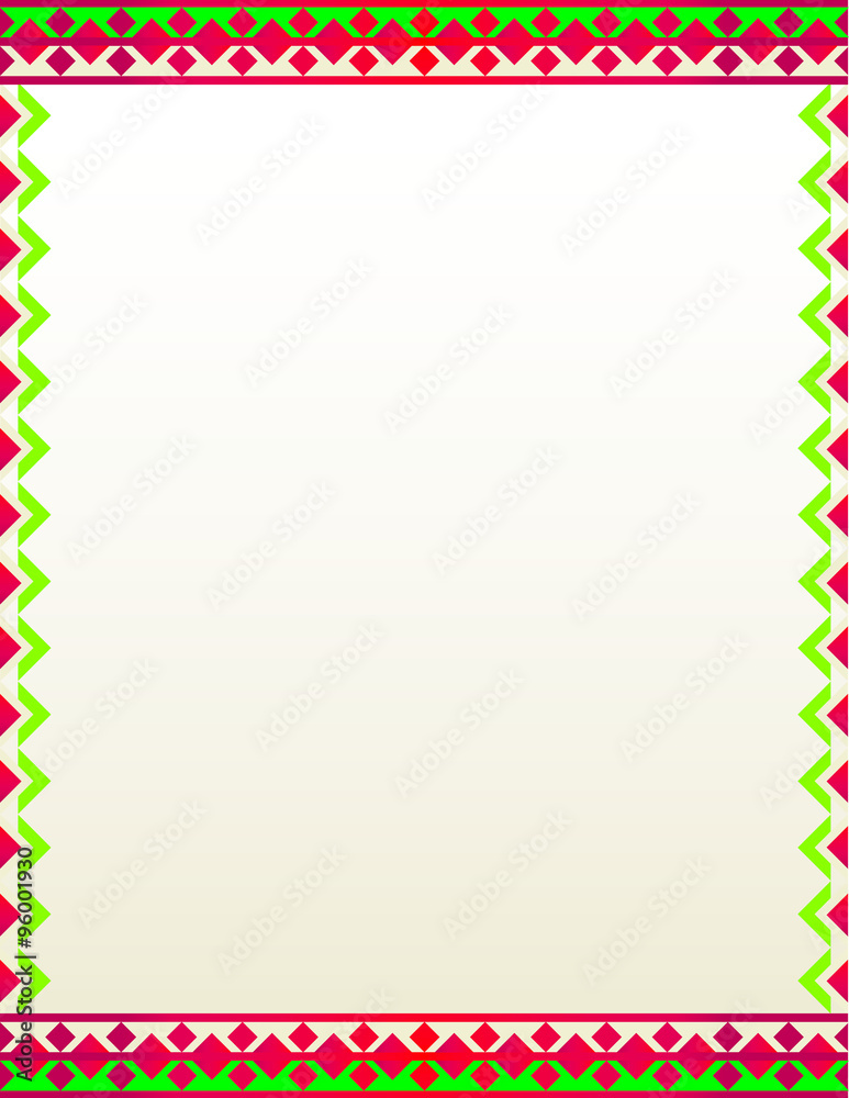 Aztec Border Background Aztec Border Background
