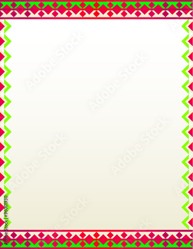 Aztec Border Background