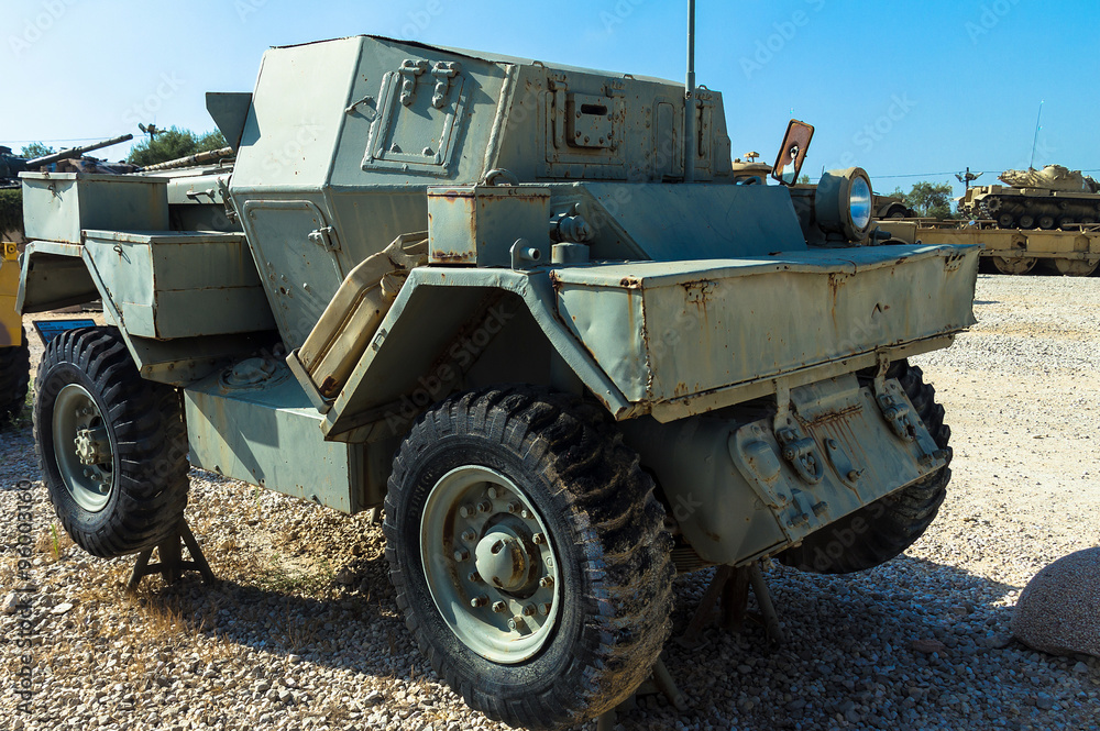 Fototapeta premium Canadian made Scout car Ford Mk. 1, LYNX 1
