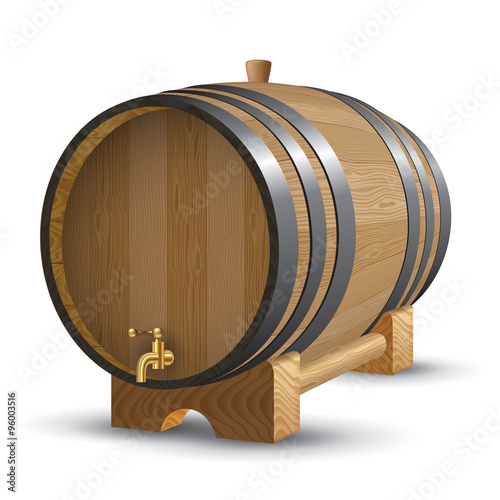 Wooden barrel