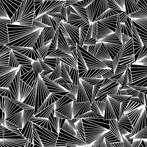 Geometric background. Triangle shape.