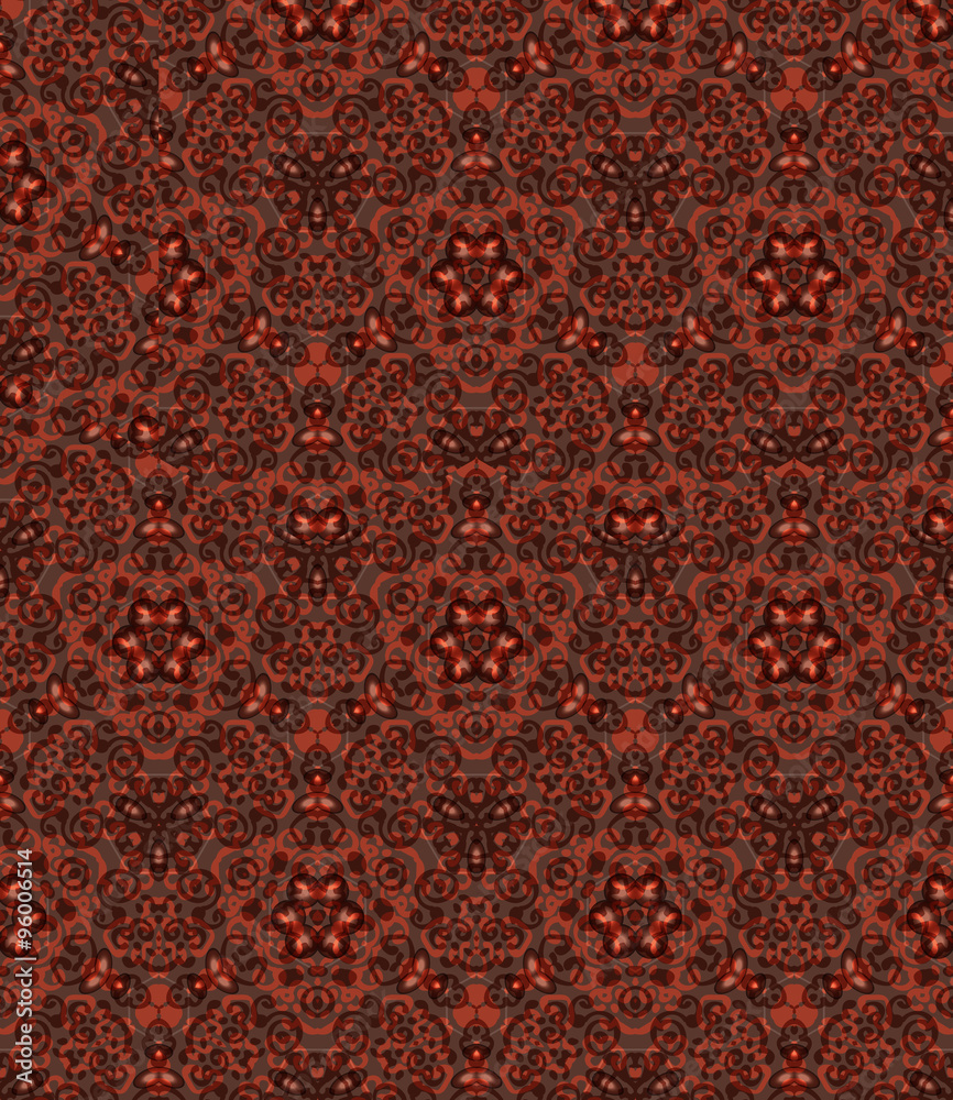 Brown background floral seamless Brown background floral seamless