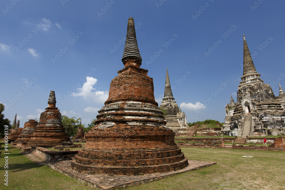 タイ国アユタヤの遺跡