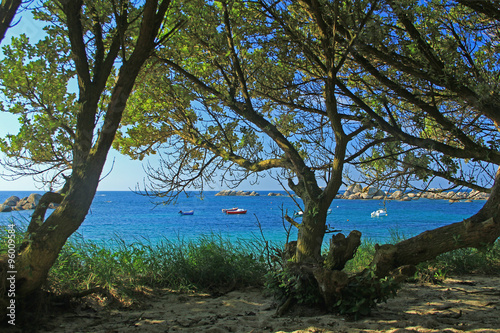 Strand in der Bretagne