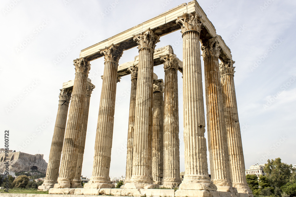 Temple of Olympian Zeus in day time