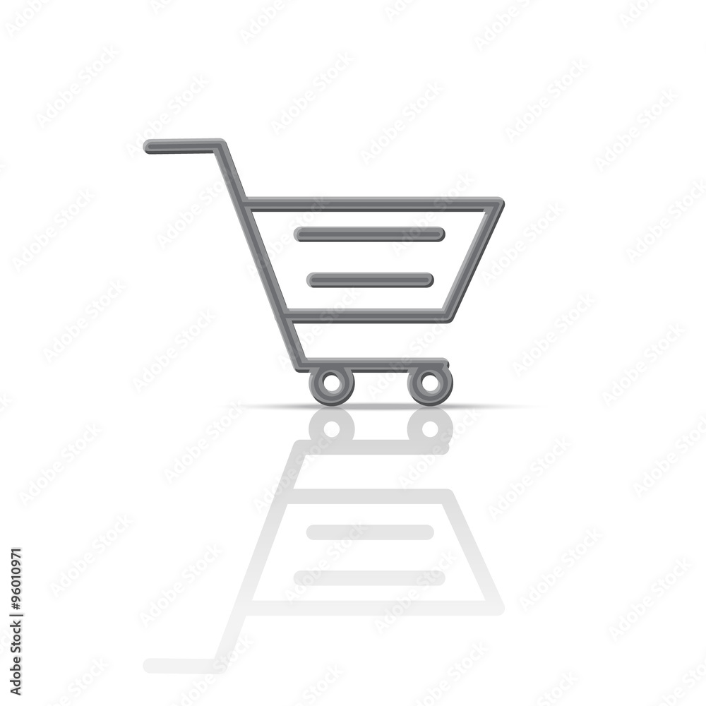 Icon, shopping cart, shopping trolley, symbol, isolated vector Icon, shopping cart, shopping trolley, symbol, isolated vector