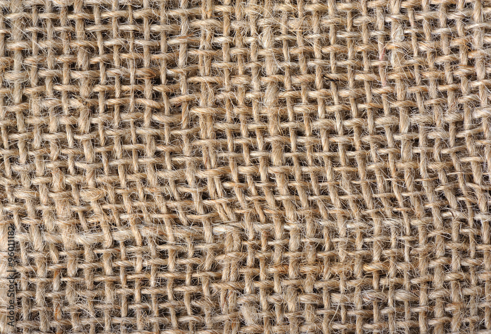 Closeup of sackcloth texture Closeup of sackcloth texture