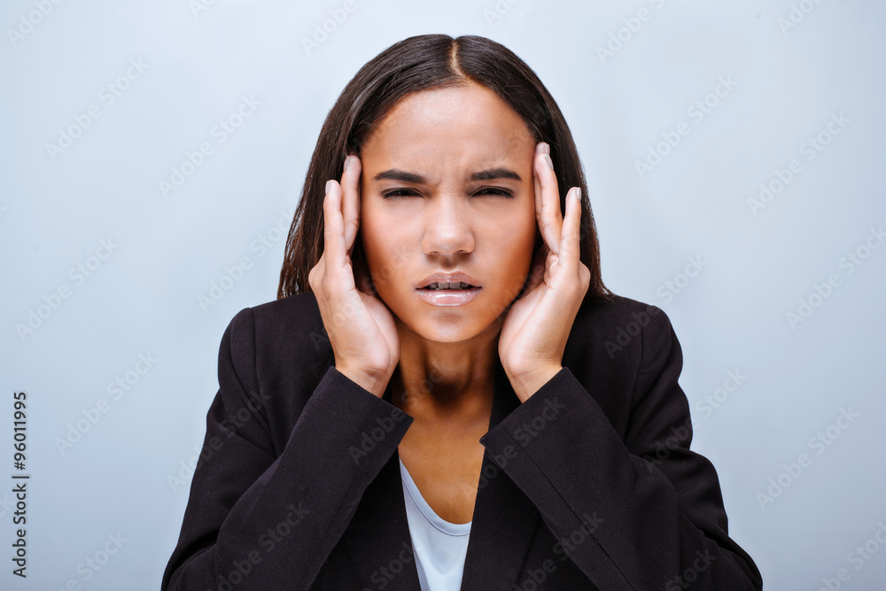 Concept for multi ethnic businesswoman Concept for multi ethnic businesswoman
