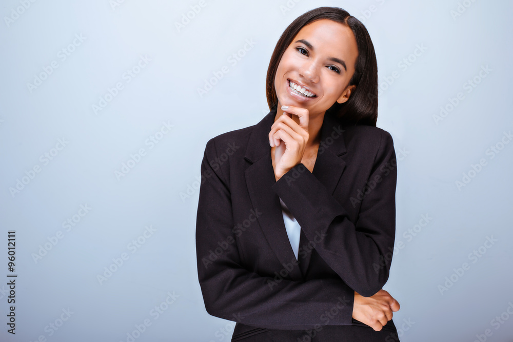 Concept for multi ethnic businesswoman