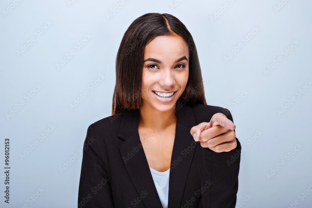 Concept for multi ethnic businesswoman Concept for multi ethnic businesswoman