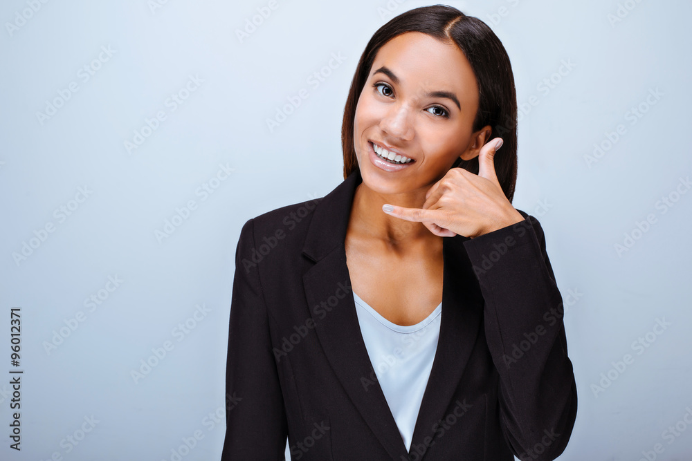 Concept for multi ethnic businesswoman Concept for multi ethnic businesswoman