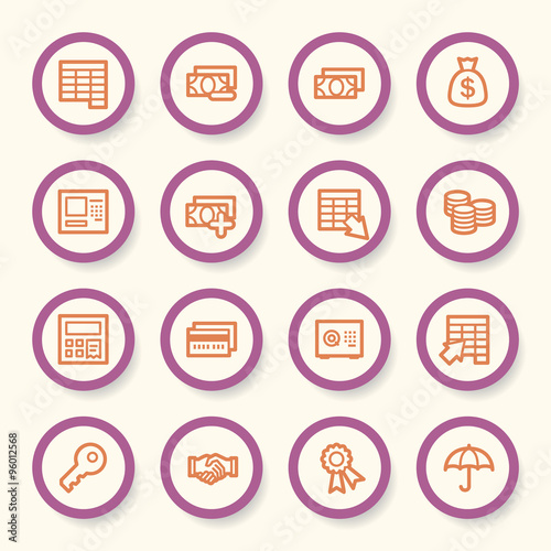 Finance and Banking icons