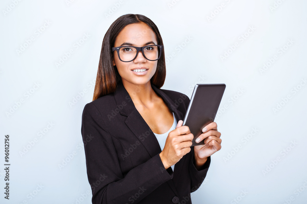 Concept for multi ethnic businesswoman Concept for multi ethnic businesswoman