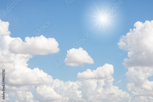 Clouds and sun