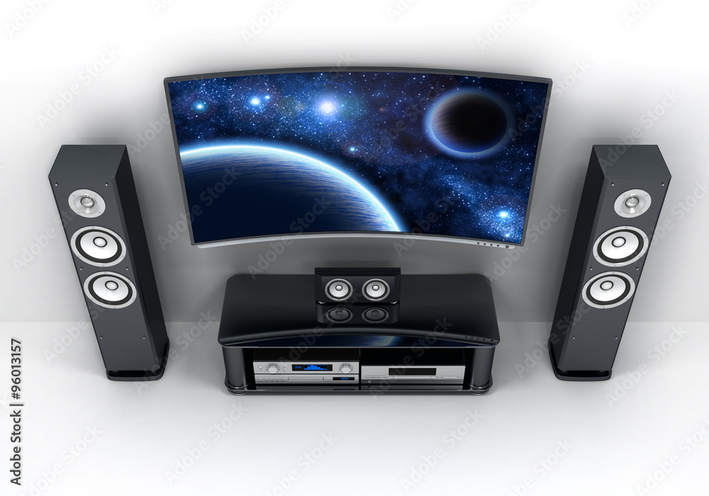 Fototapeta premium TV and hi-fi