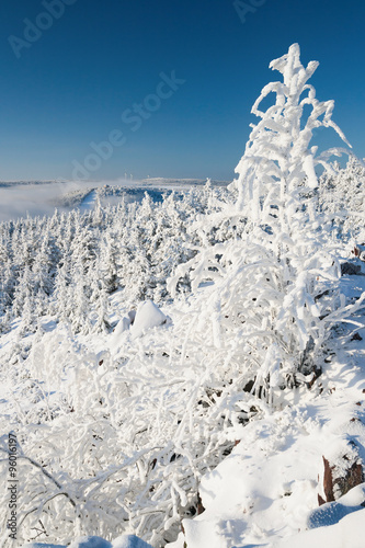 Winterlandschaft im Erzgebirge