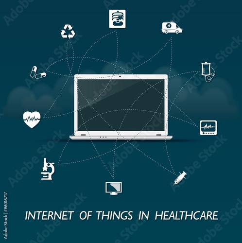 The internet of everything in healthcare - laptop control design