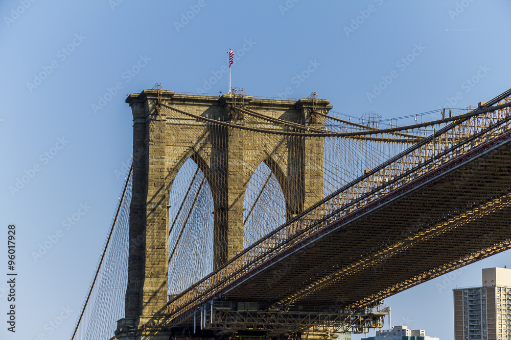 Fototapeta premium Bridge to Manhattan