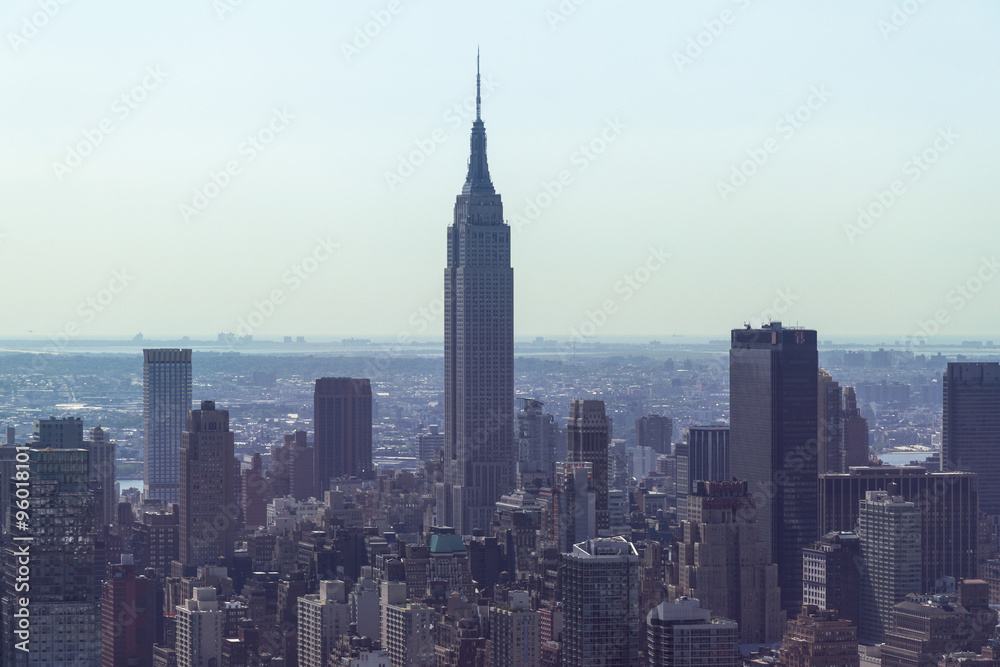 New York City - Manhattan skyline from above