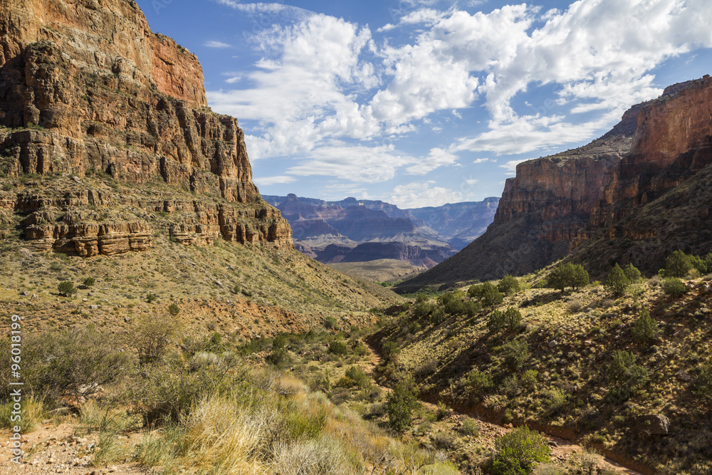 View on bright Angel Trail, Grand Canyon