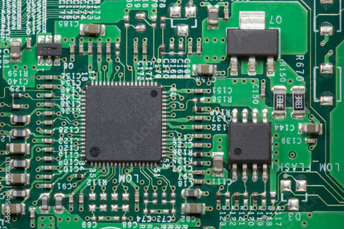 Tableau sur toile CPU chipset