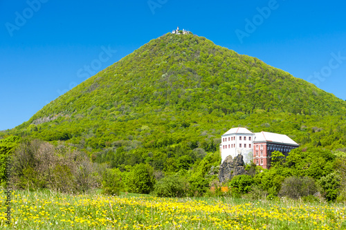 Milesov Palace and observatory on Milesovka, Ceske stredohori, C photo