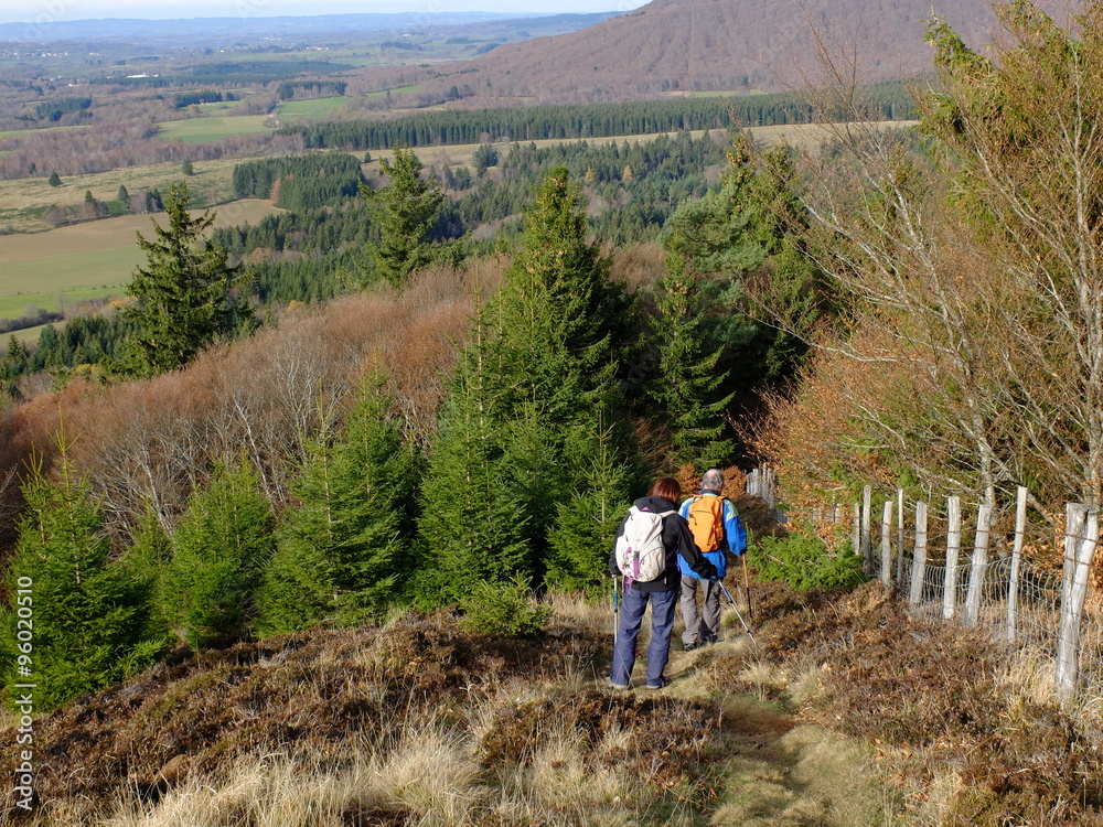 Puys des gouttes et Chopine - Auvergne