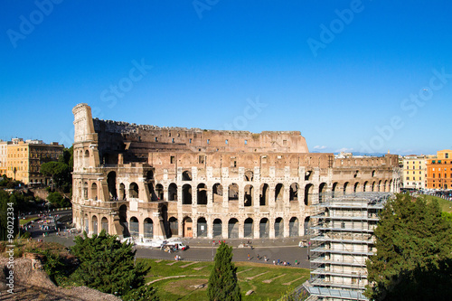 Photography colloseum at rome