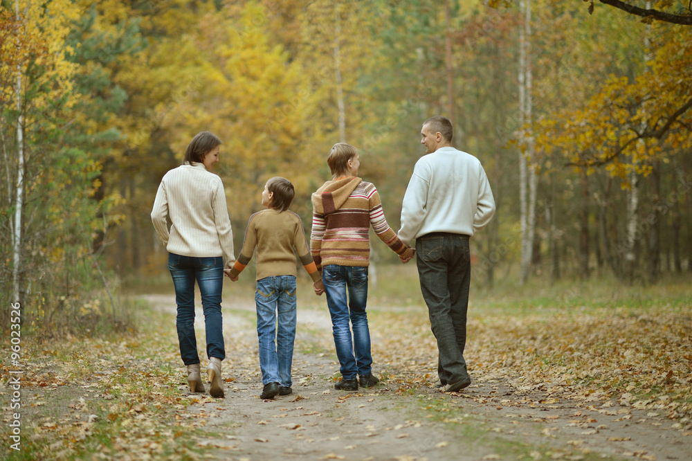 Family of four