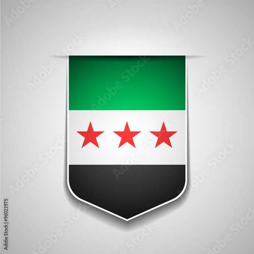 Syrian opposition Flag tag