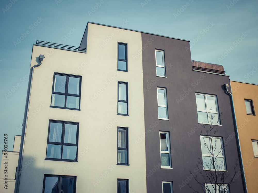 Fototapeta premium townhouse at berlin