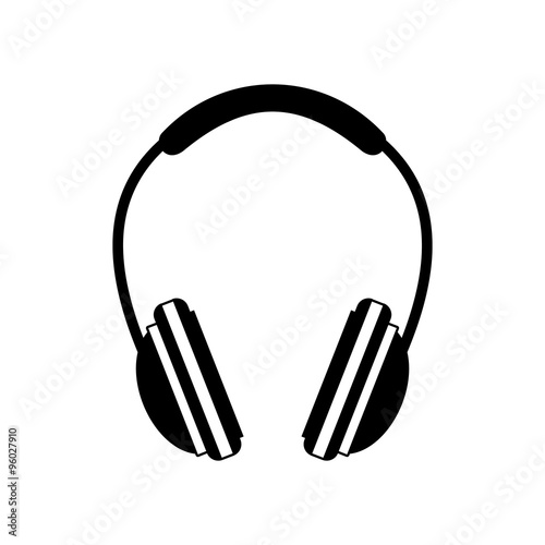 Headphone black icon