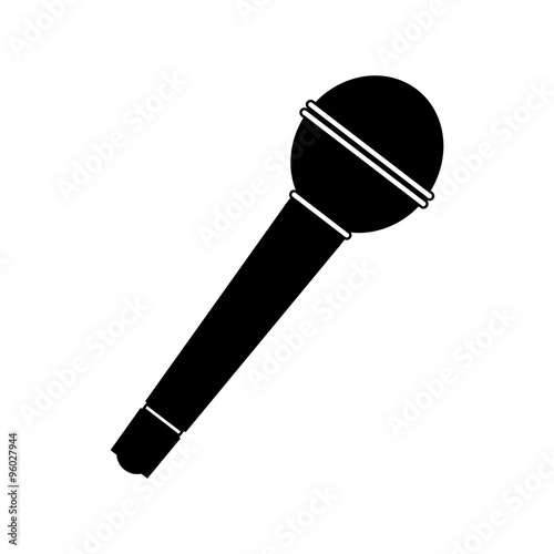 Microphone black icon