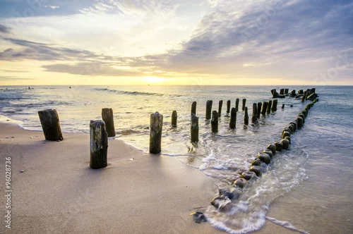 Obraz Zachód słońca nad Bałtykiem 