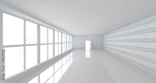 light white room with big window