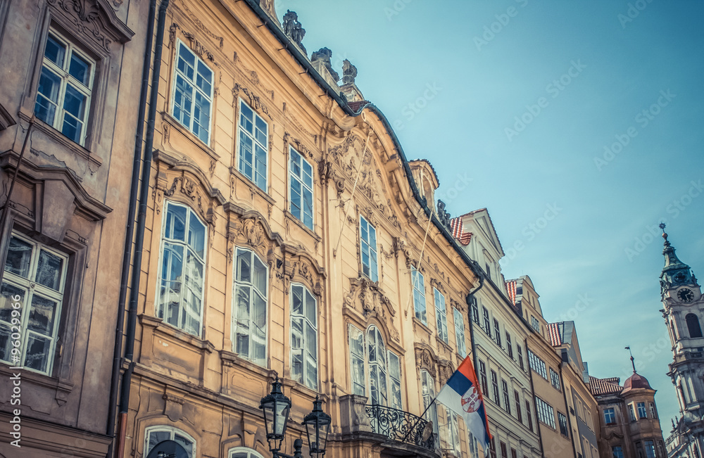 Fototapeta premium building prague