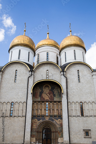 Assumption Cathedral in the Kremlin Museums of Moscow, Russia