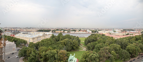 St. Petersburg aerial view
