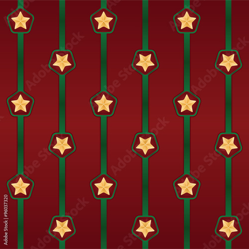 Seamless vector Cristmas pattern with stripes and stars. For gift boxes, wallpapers, wrappers, backgrounds, web sites