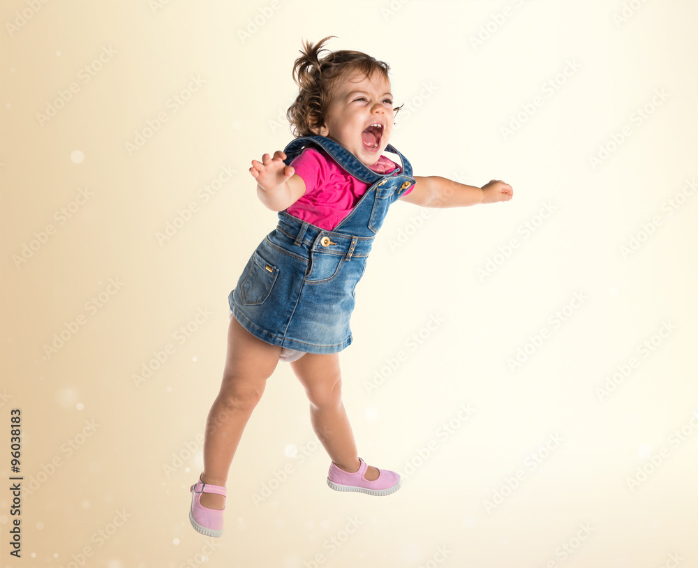 Baby flying Baby flying