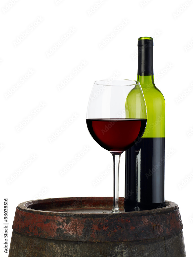Wine on barrel