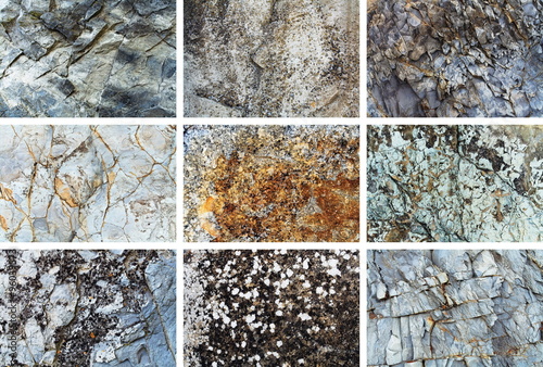 Rock texture set