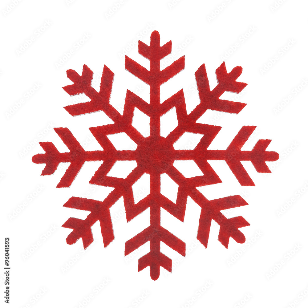 Toy snowflake isolated. Toy snowflake isolated.