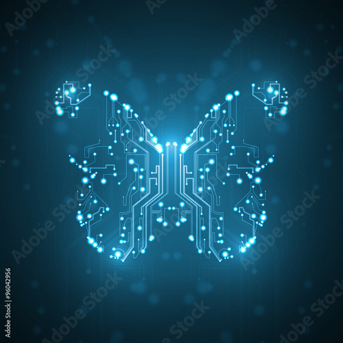 Circuit board background