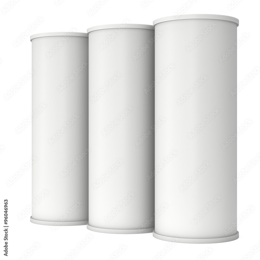 Trade show booth column